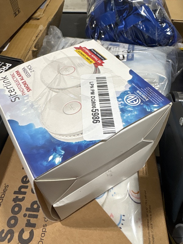 Photo 1 of Siterlink  Detectors,Replaceable Battery Included Smoke Alarms with 10 Hours Silence Button,Photoelectric Sensor Smoke Detector,Fire Detectors for Home,ETL-9th Listed,GS509A 2-Pack