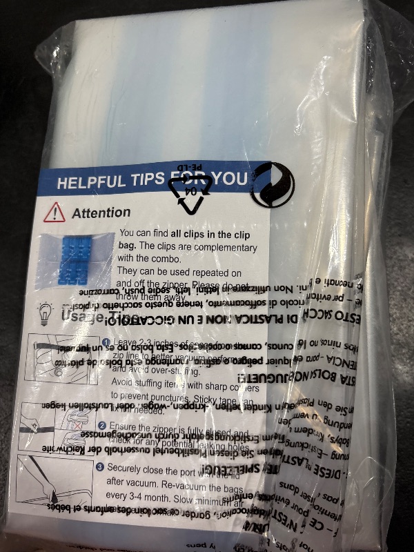 Photo 1 of Vacuum Seal Bags