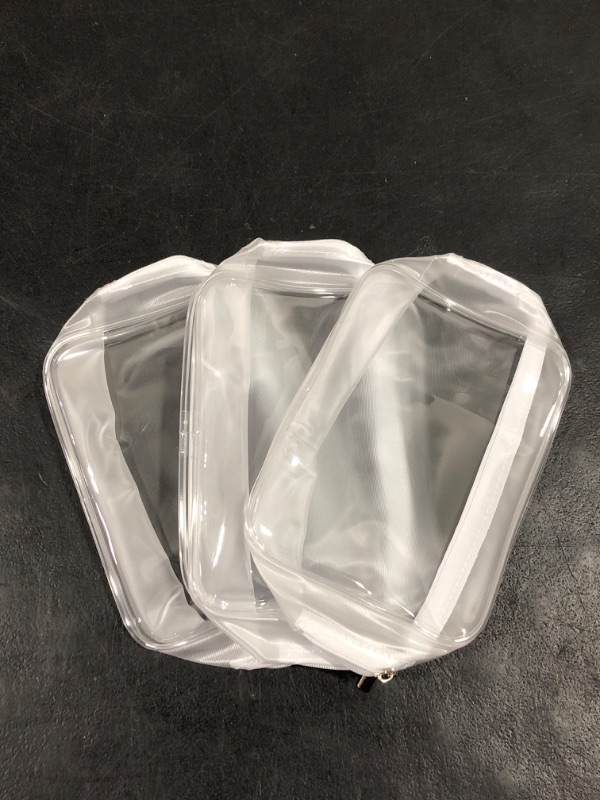 Photo 1 of TRANSPARENT MAKEUP BAG