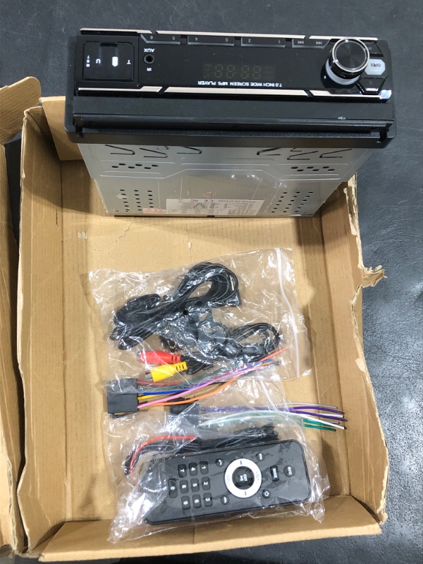 Photo 1 of 7 Inch Wide Screen TFT MP5 Player Telescopic Screen Bluetooth - main Console
