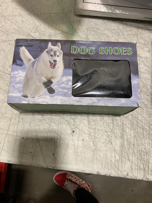 Photo 1 of EXPAWLORER Waterproof Dog Shoes for Small Medium Large Dogs, Dog Shoes for Hot Pavement, Hiking Walking, Reflective Dog Booties for Outdoor Snow Rain Days, Anti-Slip Dog Boots & Paw Protectors