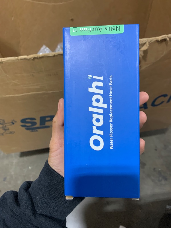 Photo 1 of Replacement Hose and Handle Parts Compatible with Waterpik Water Flosser WP-100 WP-140 WP-150 WP-900 Series Oral Irrigator, Plastic Handle, Oral Hygiene Accessories (Pause Button)
