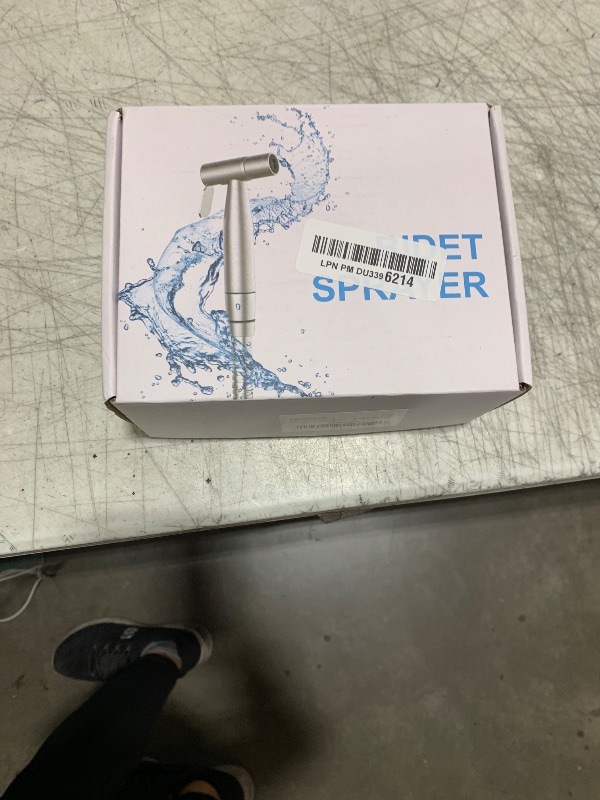 Photo 1 of FREDI Bidet Sprayer for Toilet - Handheld Sprayer Kit, Adjustable Pressure, Stainless Steel, Easy to Install (Brushed Nickel)