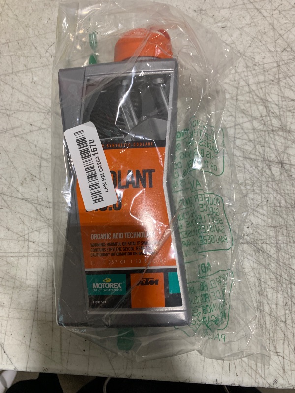 Photo 1 of KTM/Motorex Coolant M3.0 Ready to Use (1.0L) - U6920035