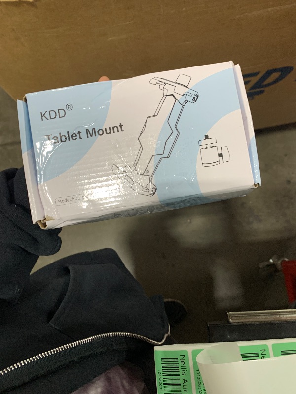 Photo 1 of KDD iPad and Phone Tripod Mount Adapter with Ball Head, iPad Holder for Tripod, 360 Rotatable Tablet Clamp Mount fits iPad Pro 12.9, Air Mini 3 4, Galaxy Tab, Surface Pro, Selfie Stick(5.3-10.6")
