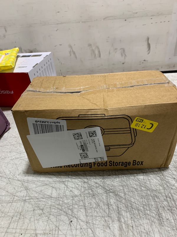 Photo 1 of Gifhomfix Bread Box Airtight Bread Boxes for Kitchen Counter, Time Recording Bread Storage Container with Lid, Bread Holder for Homemade Bread, Toast, Bagel, Donut and Cookies, Yellow