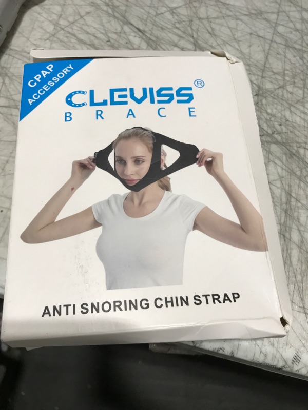 Photo 1 of Anti Snoring Chin Strap for CPAP Users (Black)