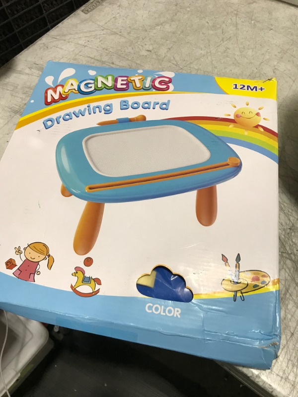 Photo 1 of Seimome Toddlers Toys Ages 1-3, Magnetic Drawing Board, Toddler Boy Toys for 1 2 3 Years Old, Doodle Board Pad Learning and Educational Toys for 18 Months Baby,1-3 Yr Kids Birthday Gifts - Dark Blue