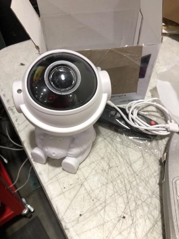Photo 1 of Astronaut Galaxy Projector for Bedroom, 360°Adjustable Star Projector with Timer Remote Control, Space Buddy Spaceman Night Light Lamp, Sky Light Projecter for Gifts Gaming Party Home Décor