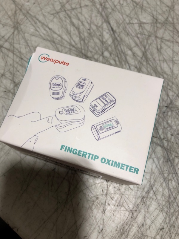 Photo 1 of Wearpulse Baby Oxygen Monitor, Infant Fingertip Pulse Oximeter Tracks Adult and Child's SPO2 & Pulse Rate, Toddler Foot O2 Monitor with Audio Reminder, Free APP & PC Report