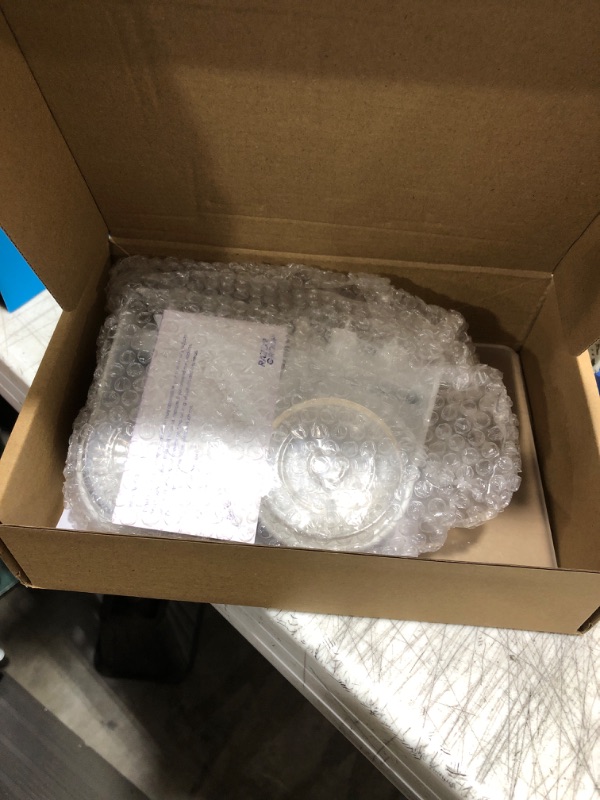 Photo 1 of Window Garden Suction Cup Window Shelf - Small Acrylic Shelf with Innovative Bracket Holder - Holds Up to 7lbs - 5mm Acrylic Plate - Perfect for Plants and Décor - White