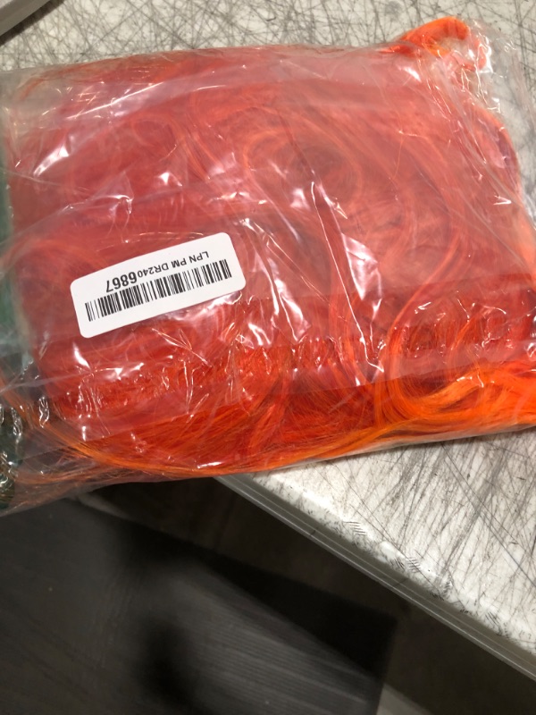 Photo 1 of BERON 26 Inches Orange Wig Long Curly Flame Color Wig with Bangs for Women Daily Party Hairnet Include
