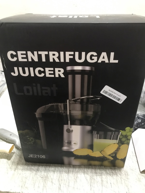 Photo 1 of Juicer, 1200W Juicer Machine with 3" Feed Chute for Whole Fruits and Vegs, Dual Speeds Centrifugal Juice Extractor Maker with Heavy Duty Full Copper Motor, High Juice Yield, Easy to Clean, BPA-Free