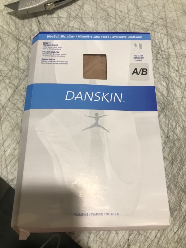 Photo 1 of Danskin Women's Footless Tight, Light Toast, A/B