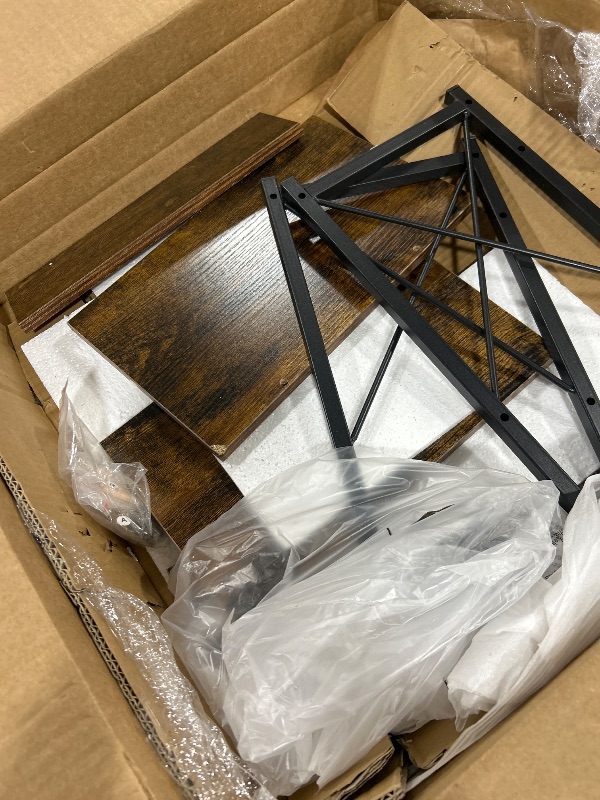 Photo 1 of Giikin Kitchen Countertop Organizer, 2 Tier Spice Rack Organizer for Pantry, Kitchen Counter Shelf Wood Coffee Station Organizer (Brown, M)