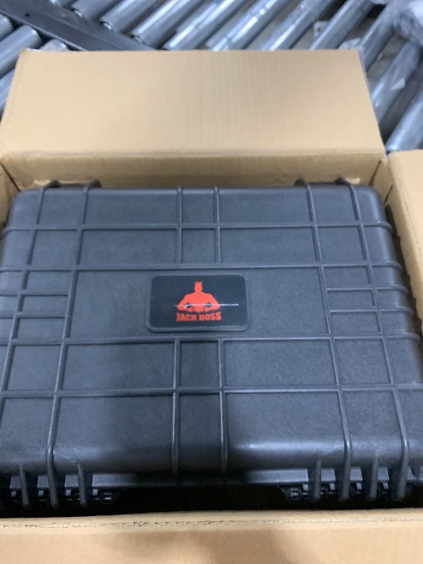 Photo 1 of 16x 12.8x 6.8 Inch Hard Case, Portable Weather Waterproof Protective Camera Case with Customizable Foam, Fit Use of Drones, Camera, Equipments, Black

