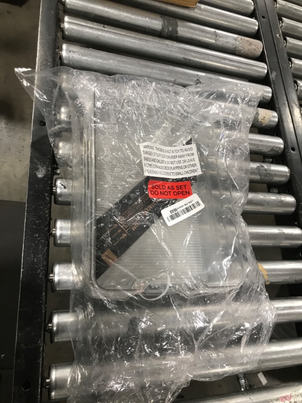 Photo 1 of BINO | Stackable Storage Bins, Large - 4 Pack | The Stacker Collection | Clear Plastic Storage Bins | Organization and Storage Containers for Pantry & Fridge | Multi-Use Organizer Bins | BPA-Free