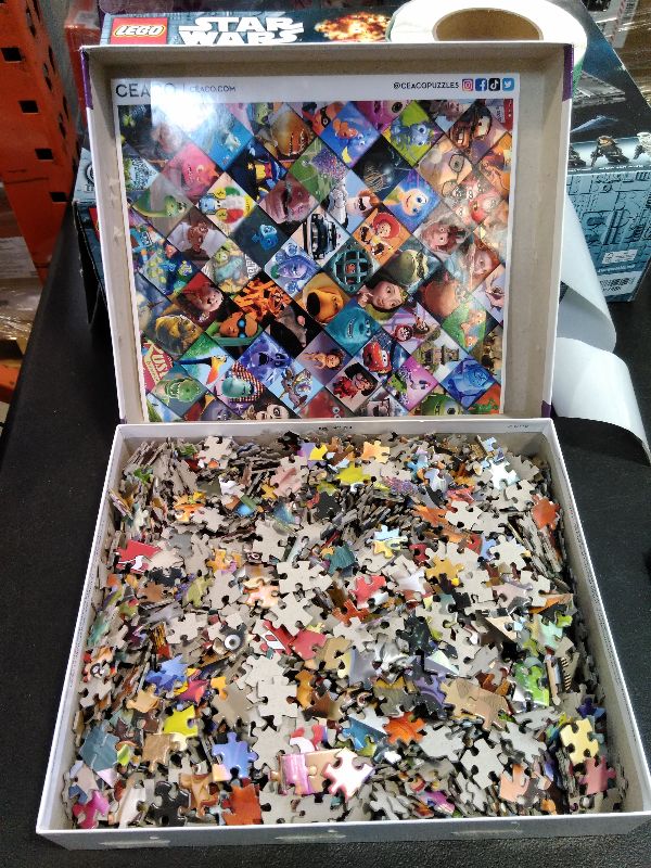 Photo 1 of Ceaco - Disney/Pixar Clips - 2000 Piece Jigsaw Puzzle , 5"