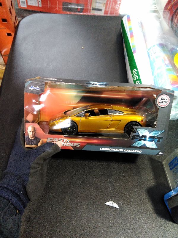Photo 1 of JADA Toys 34924 1/24 Fast and Furious Lamborghini Gallardo Gold F&F X Lamborghini Gallardo