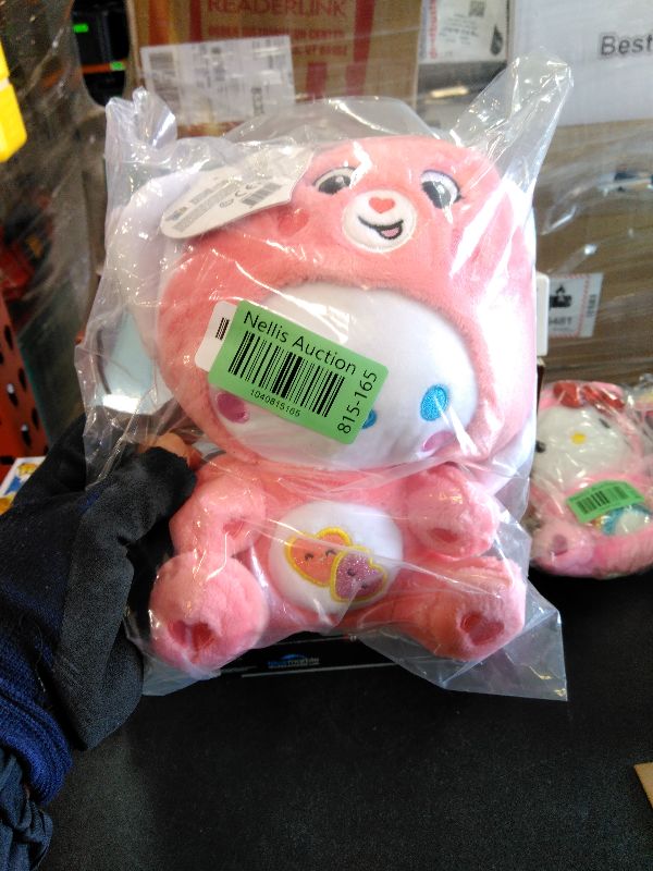 Photo 1 of Cinnamoroll Dressed As Love-a-Lot Bear 8" Fun-Size Plush, Pink - Soft, Huggable Bestie! – Good for Girls and Boys, Employees, Collectors, Ages 4+
