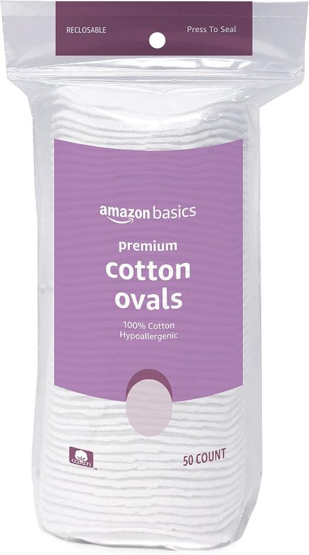 Photo 1 of Amazon Basics Oval Premium Pads, 300 Count (3 Packs of 50) (Previously Solimo)