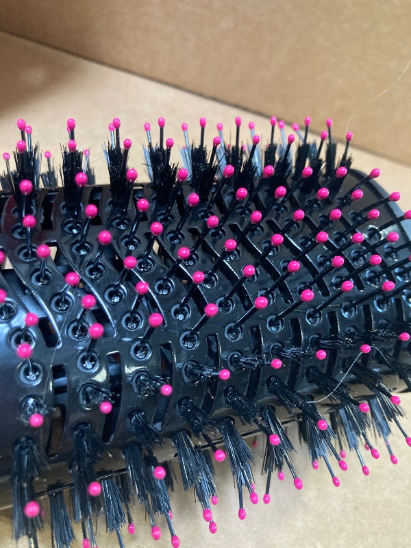 Photo 1 of REVLON One-Step Volumizer Hair Dryer and Styler, for Less Frizz, More Shine, and Reduced Heat Damage for Salon Style Round Brush for Blowout, Black (Amazon Exclusive)