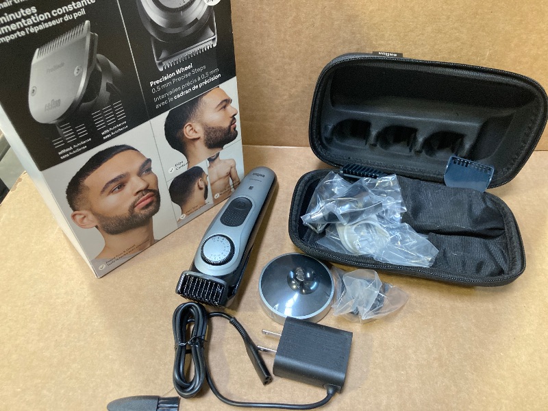 Photo 1 of Braun All-in-One Style Kit Series 7 7440, Shaving Kit with 12-in-1 Trimmer for Beard, Body, Manscaping, Hair Clippers, 100 Minute Cordless Runtime, Includes Charging Stand & Premium Case