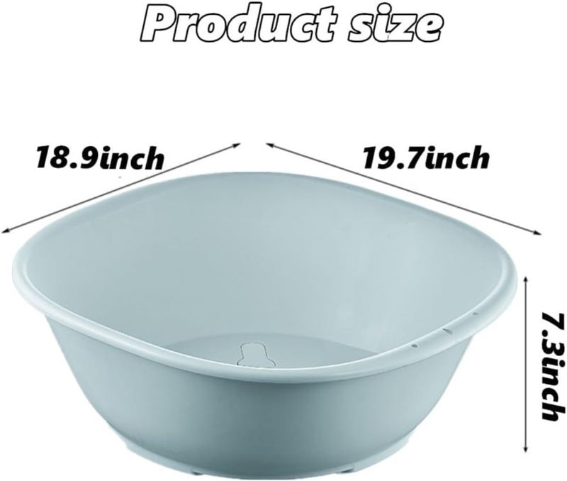 Photo 1 of Sitz Bath for Hemorrhoids,Sitz bath tub,Sits Bath Kit for Women Men,Wider Seating Area, Deeper Bow 