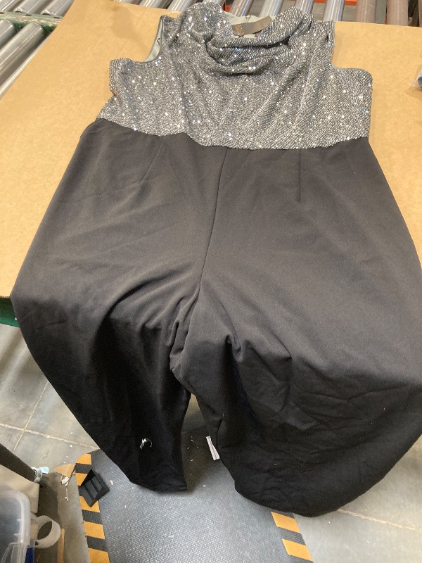 Photo 1 of Bold Elements Sleeveless Jumpsuit, X-large, Black
