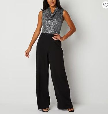 Photo 1 of Bold Elements Sleeveless Jumpsuit, X-large, Black
