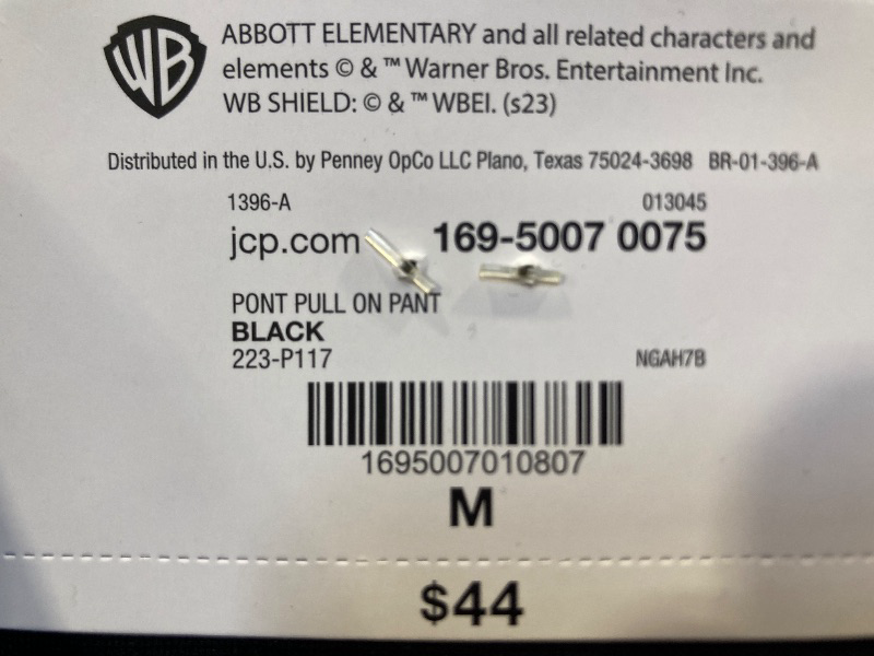 Photo 1 of ABBOTT ELEMENTARY Pont Pull On Pants Size M
