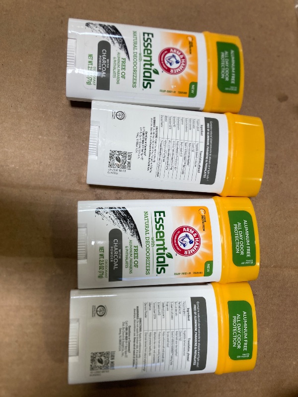 Photo 1 of Arm & Hammer Essentials Charcoal Deodorant 