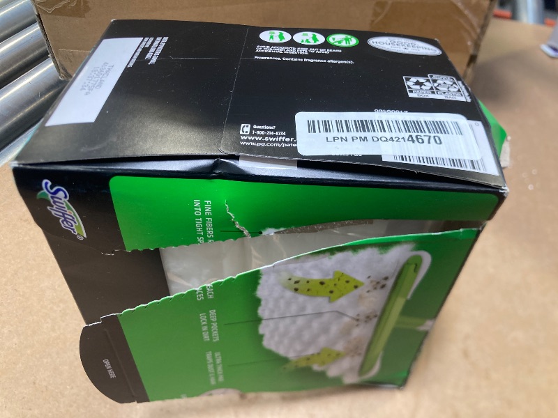 Photo 1 of Swiffer Sweeper Heavy Duty Dry Multi-Surface Cloth Refills for Floor Sweeping and Cleaning, Unstopables Fresh Scent, 20 Count