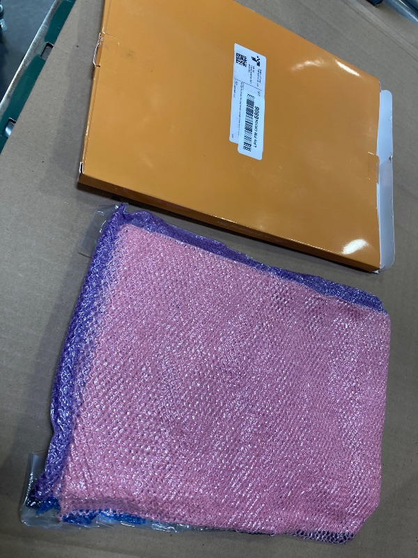 Photo 1 of African Exfoliating Net, 4 Pieces African Net Sponge, Nylon African Bath Sponge Net, African Net Long Net Bath Sponge Shower Body Scrubber