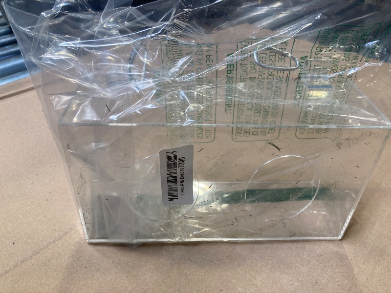 Photo 1 of Xymoso Acrylic Rabbit Hay Feeder with Lid,Guinea Pig Hay Rack Holder Chinchilla Cage Accessories for Rabbits Guinea Pigs Bunny
