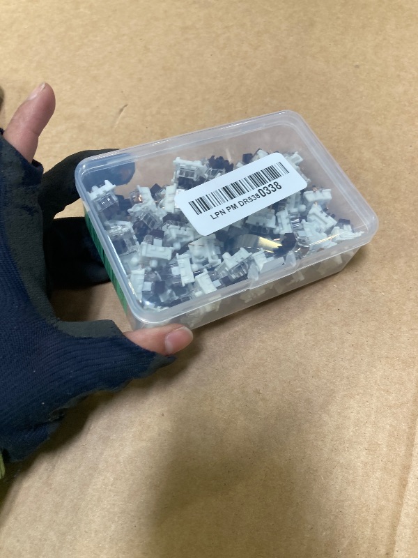 Photo 1 of outemu (Gaote Brown Switches- 65 Pack, 3-Pin Tactile Dustproof Key Switches - Gateron and Cherry MX Equivalent-DIY Replaceable for Mechanical Gaming Keyboard