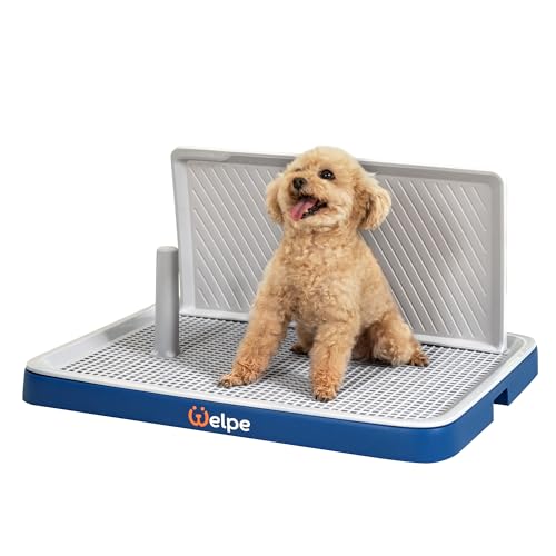 Photo 1 of Welpe Dog Litter Box the Perfect Indoor Dog Potty Tray with High Walls for Small & Medium Dogs, Mess-Free Puppy Training, Protects Floors & Makes Hou
