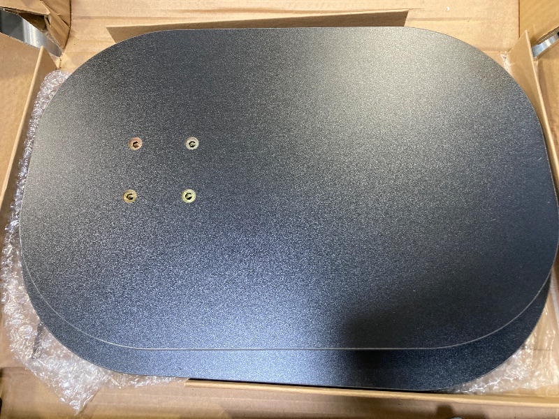 Photo 1 of Adjustable Height Sofa Side Table,360°Swivel Tv Trays, C Shaped End Table for Couch, Couch Tables That Slide Under, Modern Style Side Table for Couch, Living Room, Bedroom, Bedside, Black ?