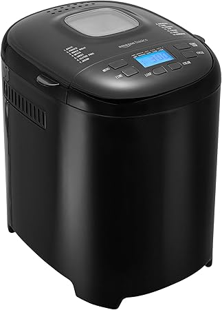 Photo 1 of Bread Maker, 2 Pound Non-Stick Automatic Bread Making Machine, With 14 Settings for Breads, Doughs, Gluten-Free Options and More, LCD Display, Black