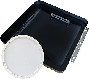 Photo 1 of Rv Roof Vent Lid Dome Cover Replacement compatible with Fantastic Fan with Screen (Smoke)
