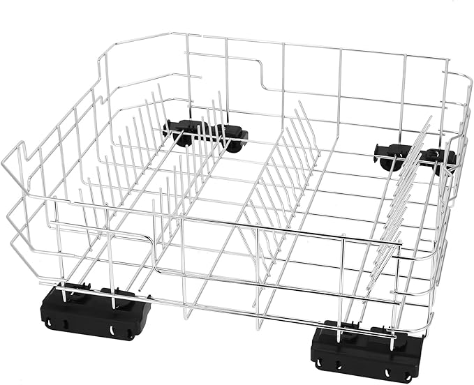 Photo 1 of Upgraded 304 Stainless Steel Fits GE WD28X26099 Dishwasher Lower Dishrack Assembly (Gray)