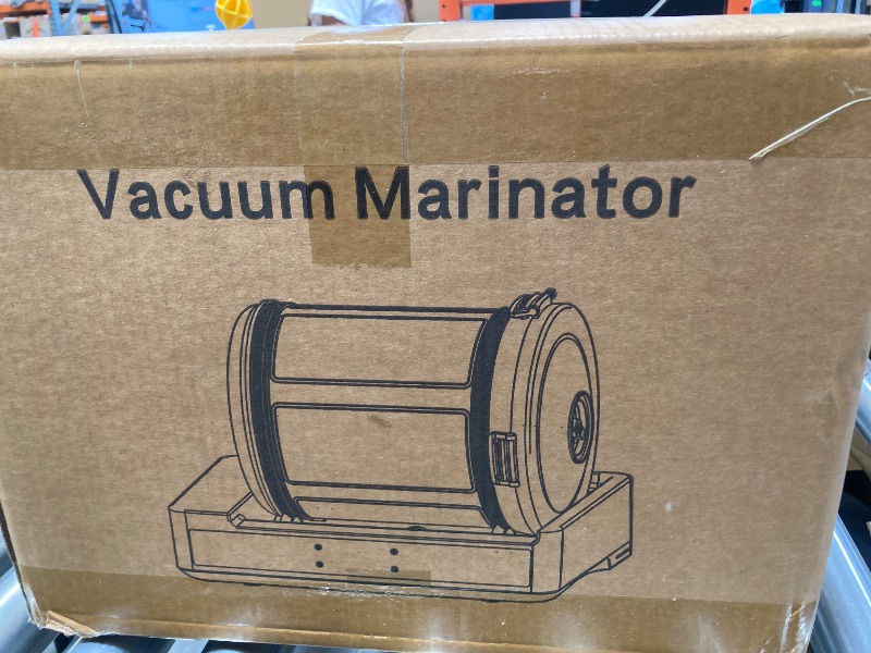 Photo 1 of 15 Minute Vacuum Tumbler Marinator for Meat Vegetable with Leak Proof Clip and Free Meat Tenderizer