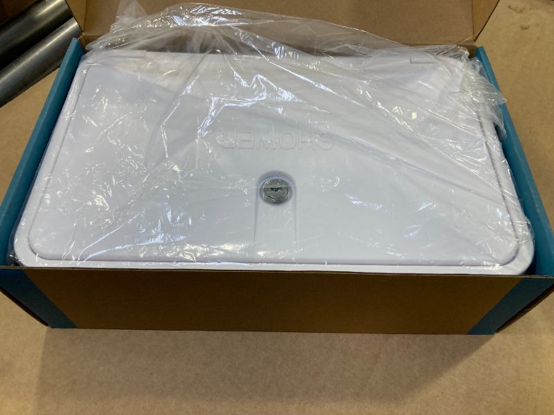 Photo 1 of Awelife RV Outdoor Shower Exterior Shower Box Kit, Easy Install RV Outdoor Shower with Leak-Proof Coiled Hose, Direct Replacement for Campers, Van, Travel Trailer, Motorhome and Boat, White