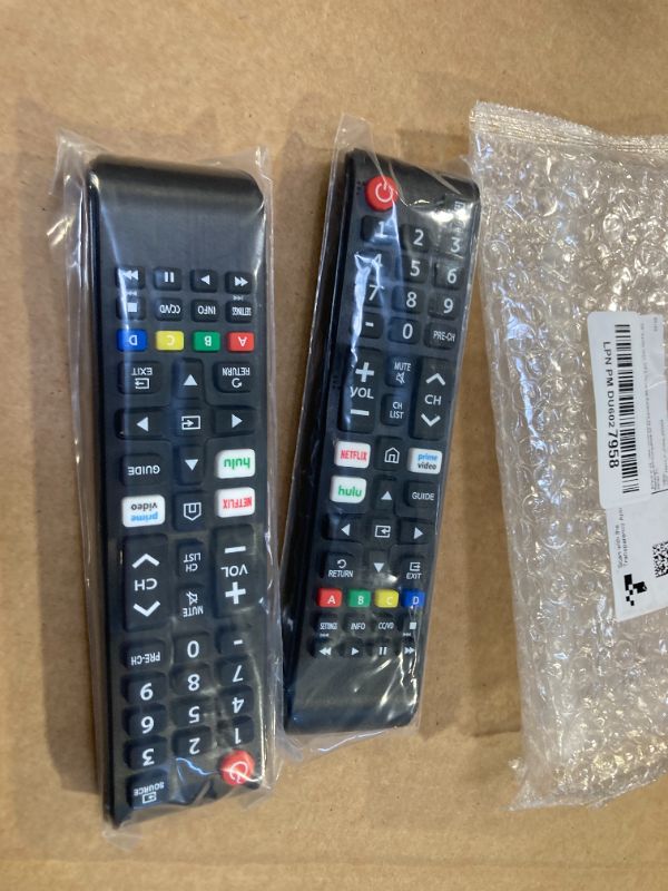 Photo 1 of ?Pack of 2? New Universal Remote for All Samsung TV Remote, Replacement Compatible for All Samsung Smart TV, LED, LCD, HDTV, 3D, Series TV