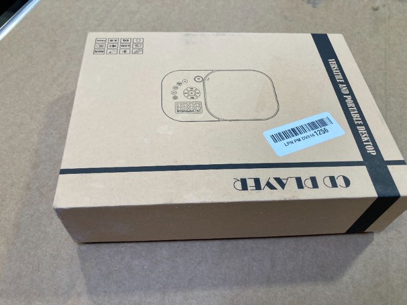 Photo 1 of CD Player Portable, MONODEAL CD Player Bluetooth & Radio FM with Speaker, Rechargeable Portable CD Player with FM Radio, Discman CD Player
