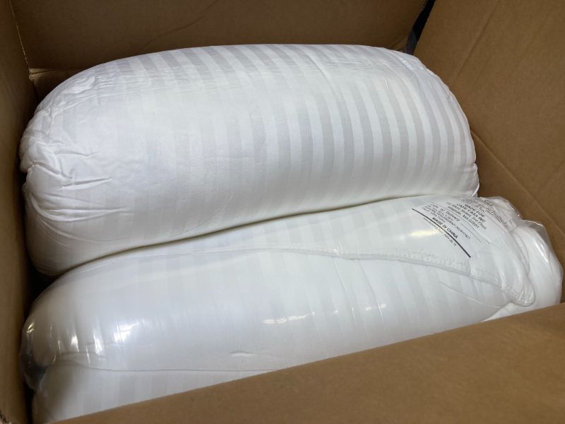 Photo 1 of Beckham Hotel Collection Bed Pillows King Size Set of 2 - Down Alternative Bedding Gel Cooling Big Pillow for Back, Stomach or Side Sleepers