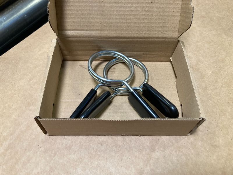 Photo 1 of EastyGold Barbell Clips Olympic Barbell Clamps Collars 2 Inches Weight Bars Lock Dumbbell Spring Clips Circlip Fitness Weightlifting Buckle for Strength Training Gym Accessory