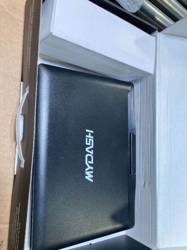 Photo 1 of 14.9" Portable DVD Player with 12.5" Large HD Swivel Screen, 6 Hours Rechargeable Battery, Exclusive Button Design, Car Headrest Mount Provided, High Volume Speaker, Support CD/DVD/SD Card/USB
