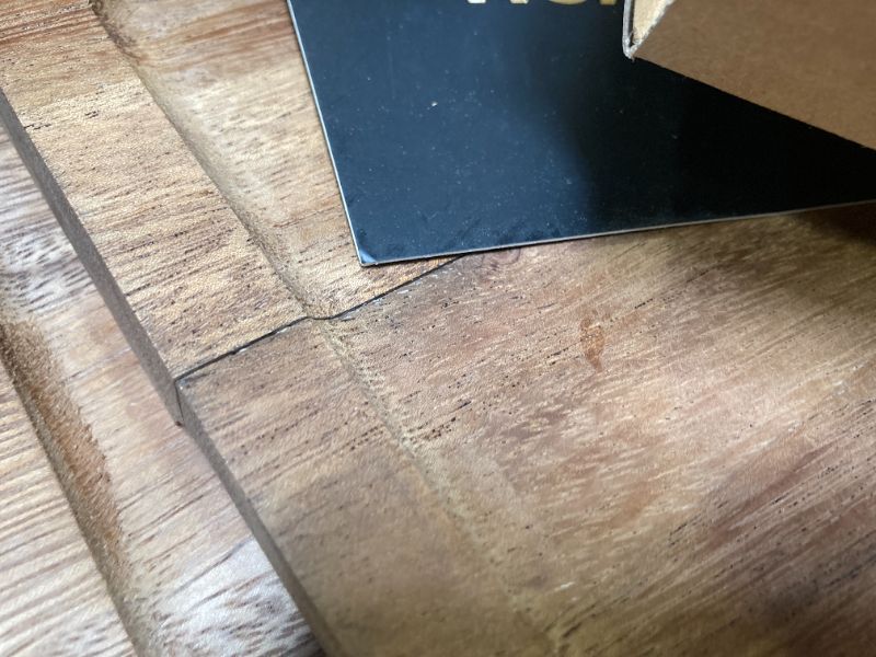 Photo 1 of SMIRLY Walnut Wood Cutting Boards for Kitchen, Set of 3 with Holder Large - Small, Walnut Wooden Cutting Board Set with Deep Juice Grooves, Non Toxic Serving Tray, Perfect Mother's Day Gifts