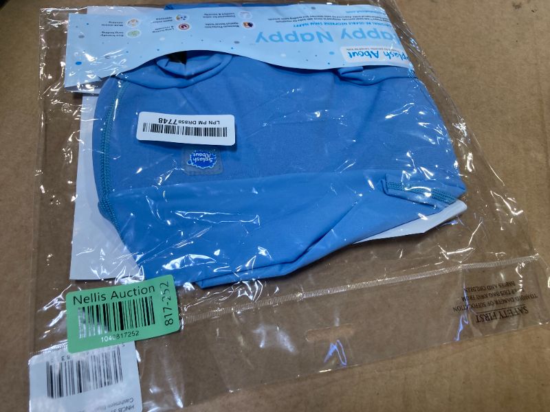 Photo 1 of Splash About Happy Nappy Reusable Swim Diaper, Cashmere Blue, 3-4 Years